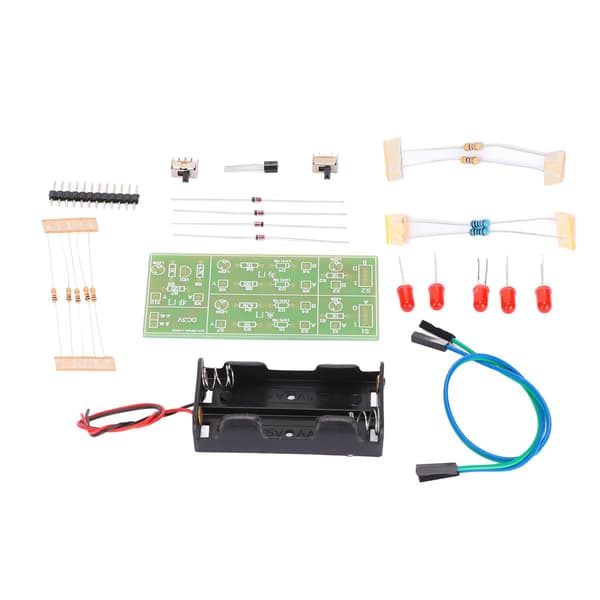 Diskret komponentgrindkretskit Analog krets Slitstark ABS DIY elektronikkit för experimentell träning