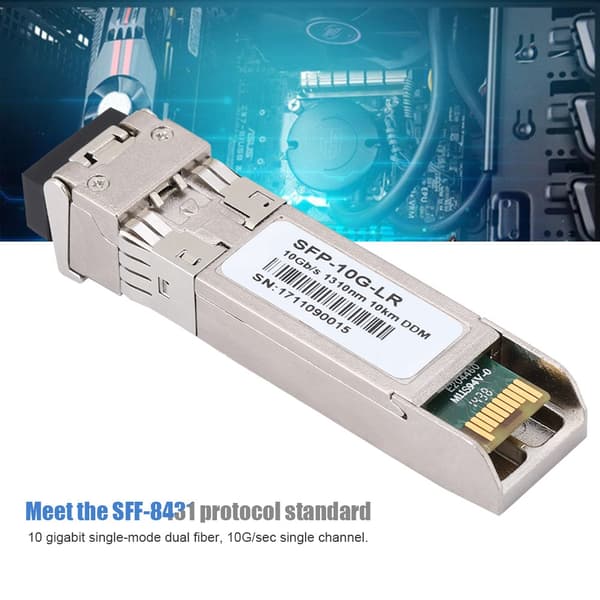 SFP-10G LR 10km 10GbE Single Mode Duplex Fiberoptisk Transceiver Modul