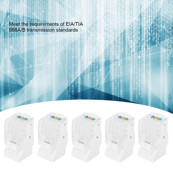5 st CAT3-modul RJ11 4-kärnig gratis samtalstelefonmoduler Elektronisk komponent