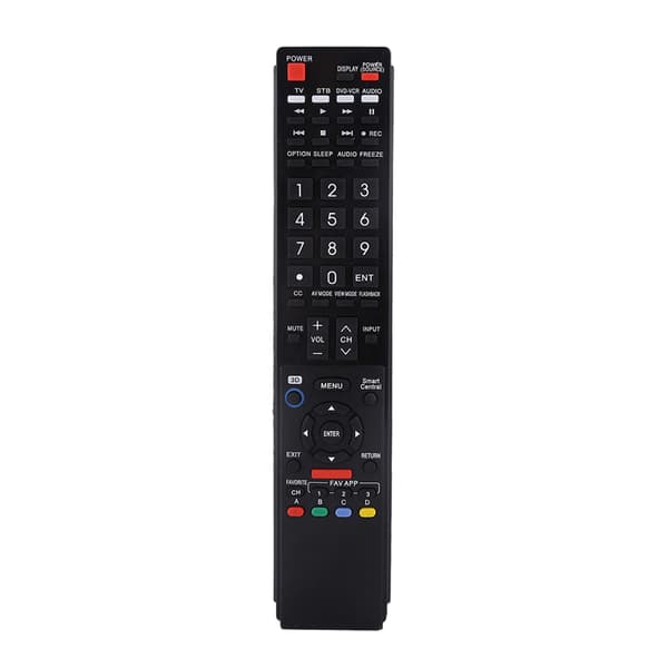Universal erstatningsfjernbetjening GB118WJSA til Sharp LCD LED TV - Bærbar controller