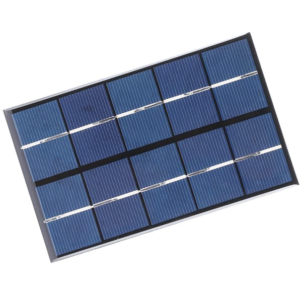 1.9W 5V Mini Polysilicium Solpanel Modul Sol Udendørs Camping Batterioplader DIY Dele