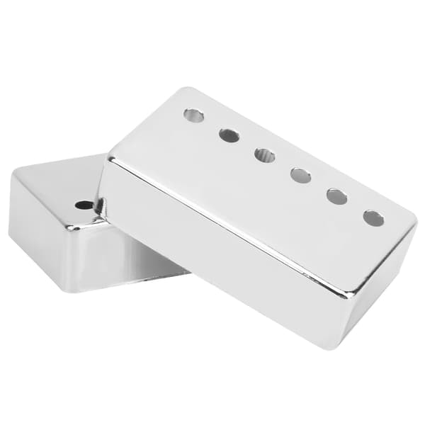 2x Elgitarr Pickup Skalöverdrag Nickelsilver 50/52mm Gitarrdelar