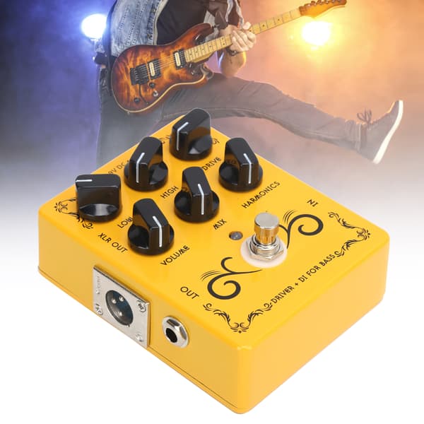 Gitarr Distortion Stompbox Multi Mode XLR Utgång Musik Utrustning CP-60