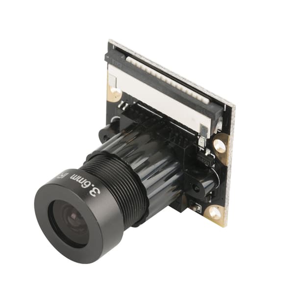 1 stk. 5MP nattesynskameramodul 72° til Raspberry Pi B 3/2