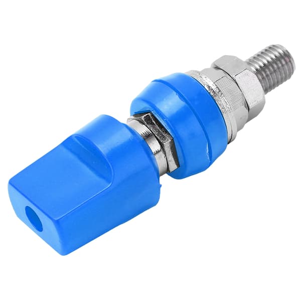 Terminal Multipurpose 4mm Mässing Platt Lock M8 100A Högströmsplint med JackBlue