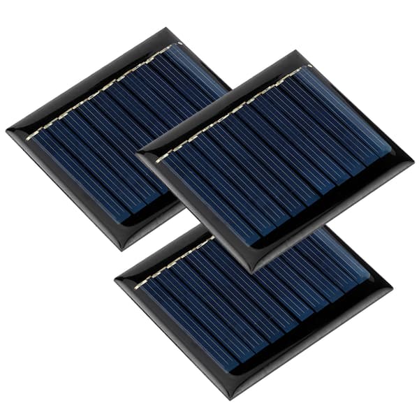 3 st/set 0,3W 5V Mini polykristallin kisel solpanelmodul för gör-det-själv-projekt leksaker
