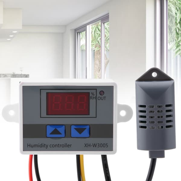 XH-W3005 Digital Hygrometer Switch Controller Fugtighedssensor 0~99%RH 220V