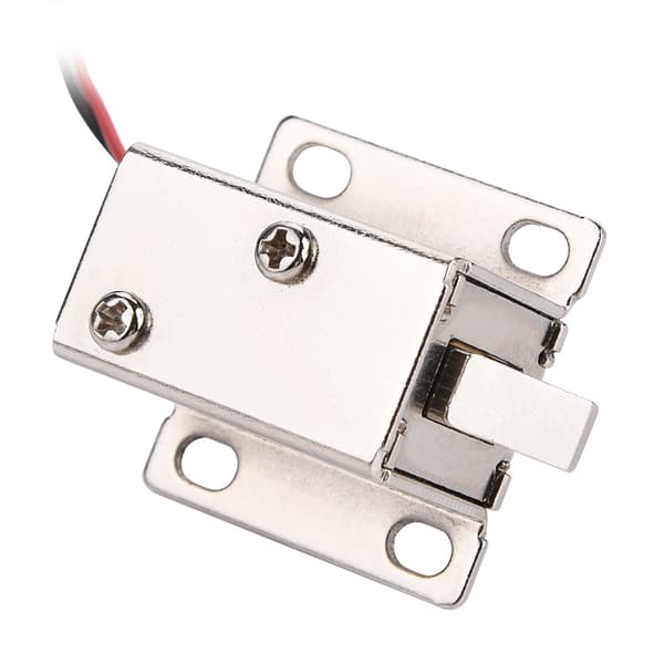 12V elektriskt solenoidlås för dörrskåp låda passersystem