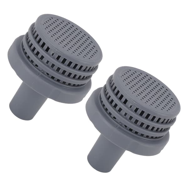 2-pack plastpoolsilkoppling 11070 11072 reservdel för Intex 25022E poolvattenutlopp