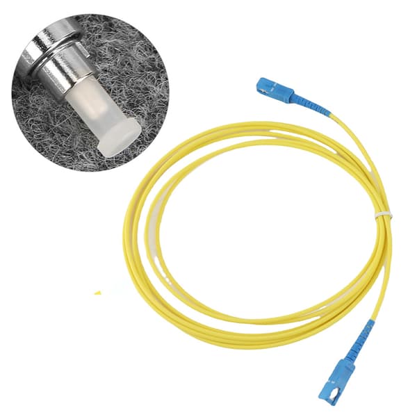 SC-SC-valokuitupatch-kaapeli, simplex, 3m, PVC