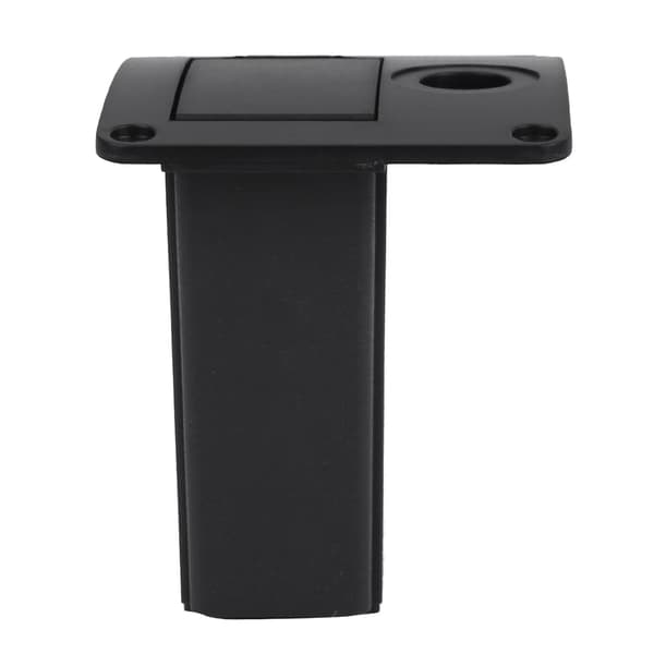 PU-läder Elgitarr Bas Pickup 9V Batterilock Hållare Fodral Väska Organizer Box (#01)