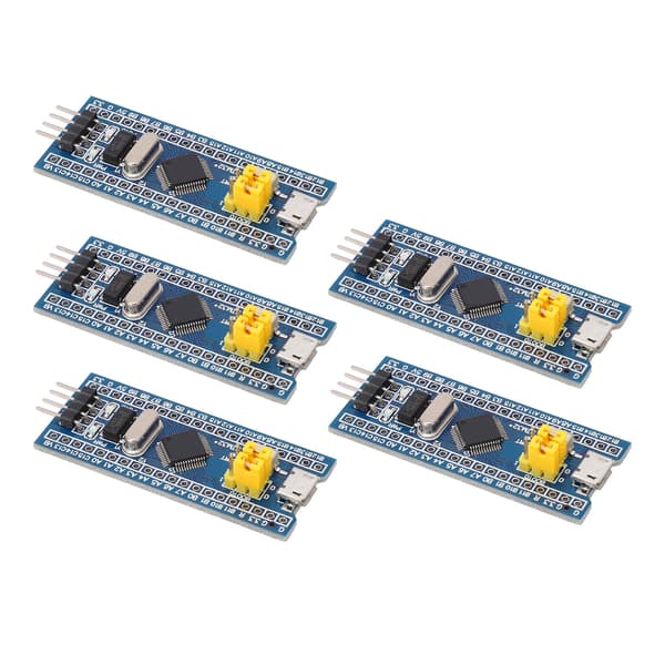 5 STK STM32F103C8T6 Minimum System Udviklingskort Mirco USB 40 Pin Core Læringsmodul