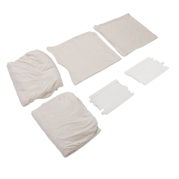 2-pack flexibla sofföverdrag, mjukt soffskydd, maskintvättbart, allround sofföverdrag, passar 3-sits 190-230 cm