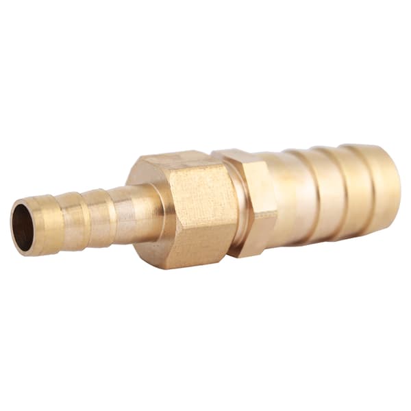 Messingfitting Slangestuds Reducerende Stik (8mm-16mm 1 stk)
