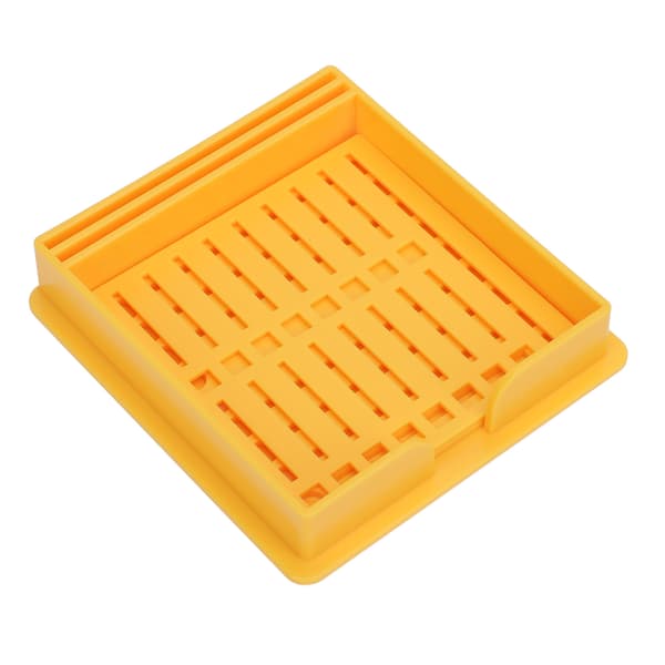 Multifunktionel Sticky Note Dispenser Skabelonholder Gul til Kontoret