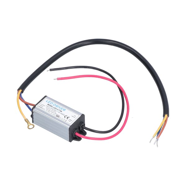 LED-driver AC 95-265V til DC 12-26V 300mA strømforsyning belysningstransformator IP65-beskyttelse