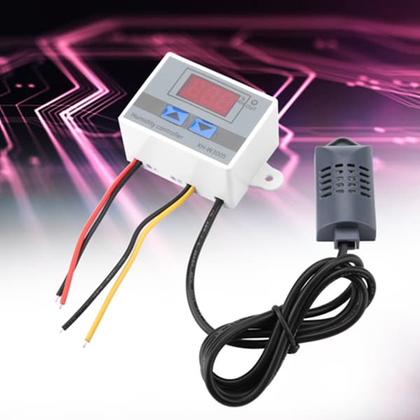 XH-W3005 Digital Hygrometer Switch Controller Fugtighedssensor 0~99%RH 220V