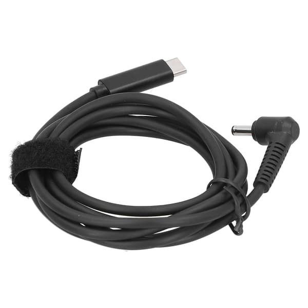 150 cm USB-C til 4.0x1.35mm DC-opladerkabel, hurtig strømforsyning til bærbar computer