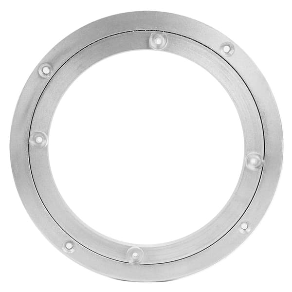 8 tums roterande displaybas i aluminiumlegering, runt displayställ