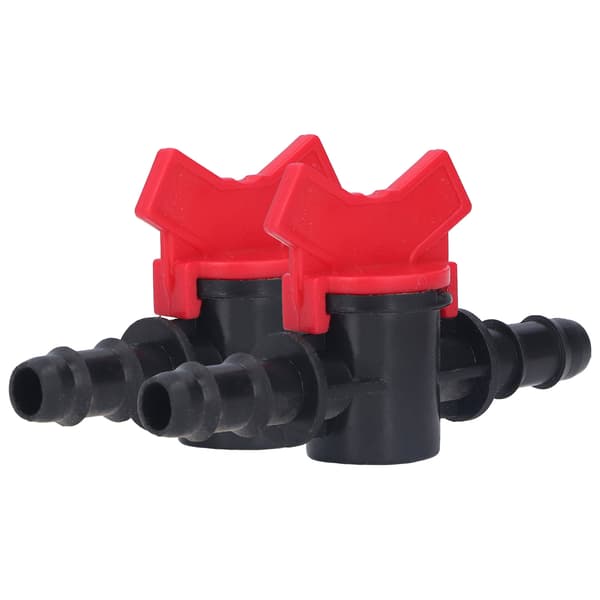2 stk. flowreguleringsventil vandstopregulator ABS-afbrydertilbehørssæt 12 mm / 0,47 tommer