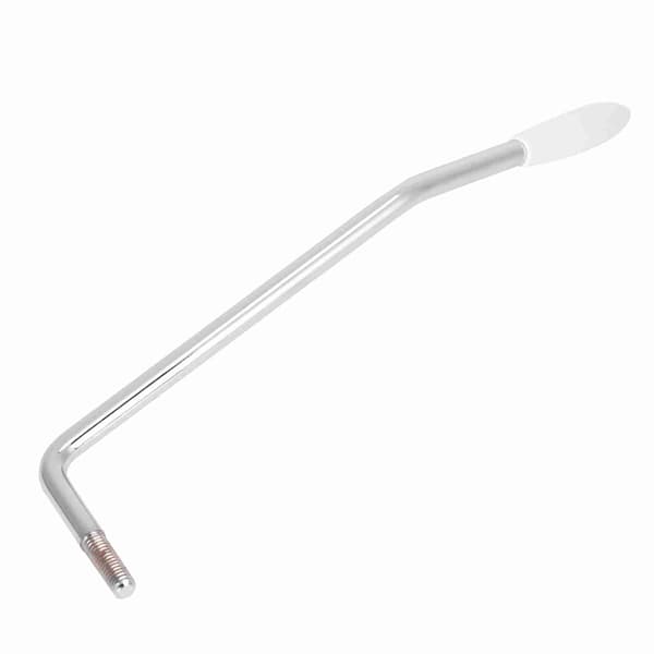 Premium Stål Vibrato Spak Gitarrdel för Stratocaster Elgitarr 5mm Vit Silver 1-pack