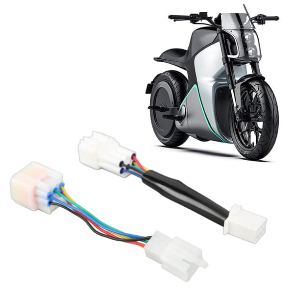 2 STK Vandtæt Motorcykel Hall Sensor Adapter IP67, Effektiv Controller Stik til Elcykler