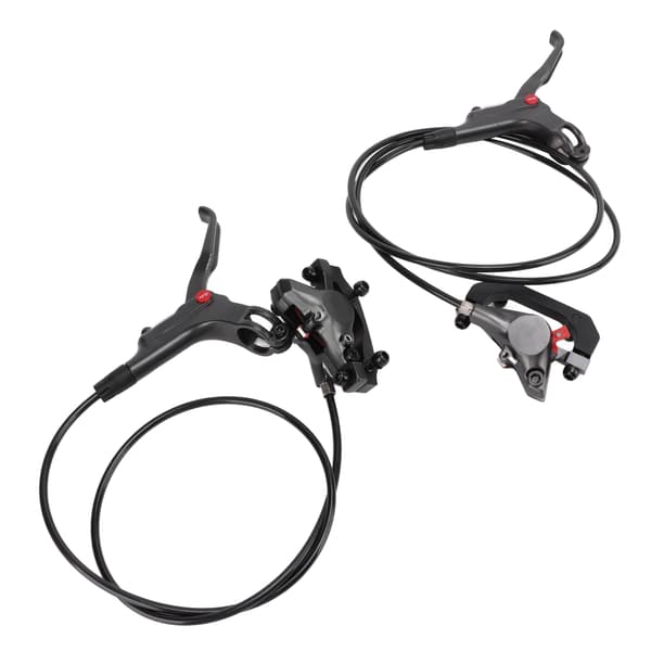 Hydraulisk skivbromssats för mountainbikes | Dubbelkolvs fram- och bakbromsar för MTB