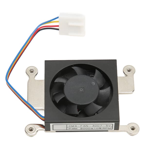 Raspberry Pi CM4 5V 3007 Lydløs Køleblæser med Termisk Pad til Køleplade