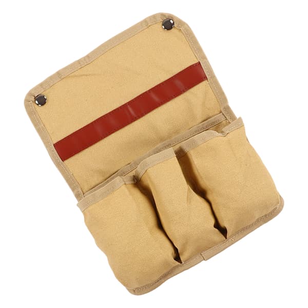 Stol Side Organizer Multifunktionel Opbevaringstaske Stol Sidetaske til Camping Strand Khaki