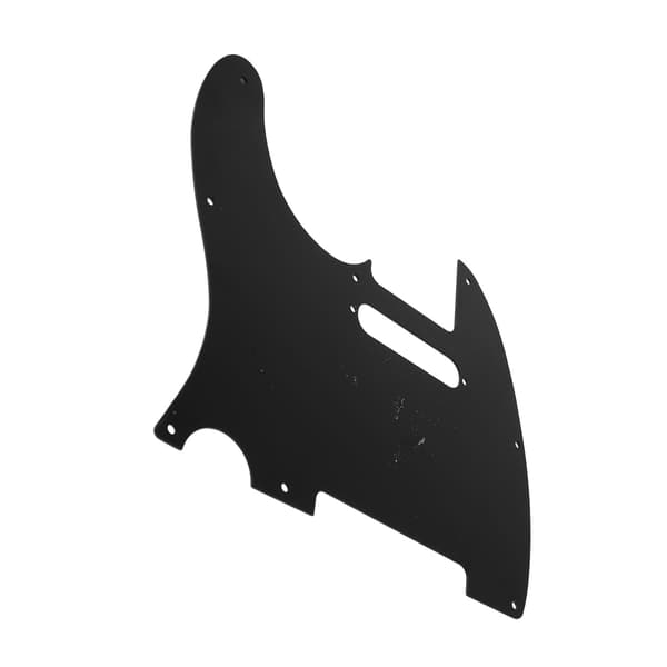 Svart elgitarr-plektrumskydd i aluminiumlegering, robust repskyddsplatta