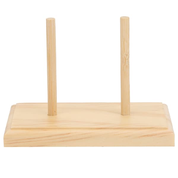 Broderitråd Spoleholder Organizer Rack med 2 Spoleaksler
