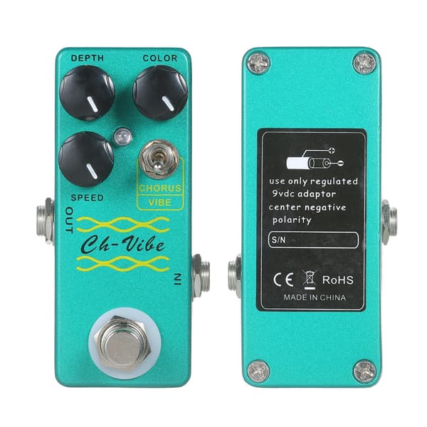 MOSKYaudio Chorus/Vibe Stompbox Gitarr FX-enhet 1 Mini Effektpedal