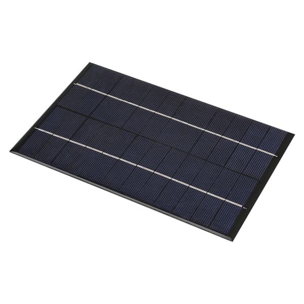 4.2W 12V Mini Bärbar Polysilikon Solpanel DIY Strömmodul Batteriladdare