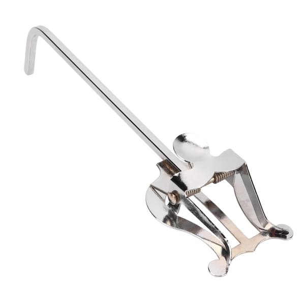 Saxofon Noder Stativ Clips Kompakt Stilfuld Metal Noder Stativ Sideholder Sølv 1 Pakke til Noder Opskrifter Foredrag