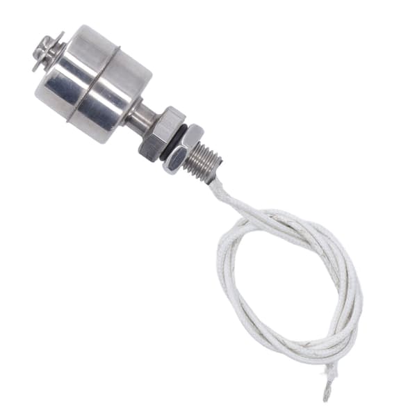 5Mpa Flydende Vandstandsregulator Afbryder Rustfrit Stål Niveaureguleringssensor 10mm Slaglængde 0-220V 45mm L