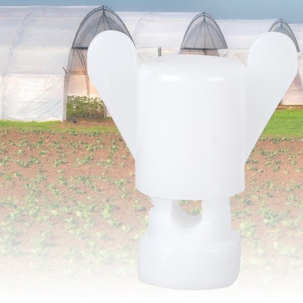 Plastskruvmuttersats för ventilationsfönster, fästutrustning, lantbrukstillbehör, vit 100 st