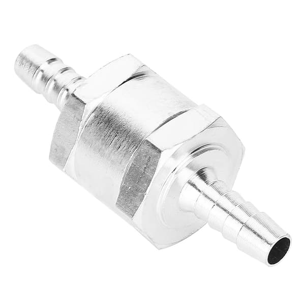 Aluminium Bränsle Backventil Envägs Bensin 6MM