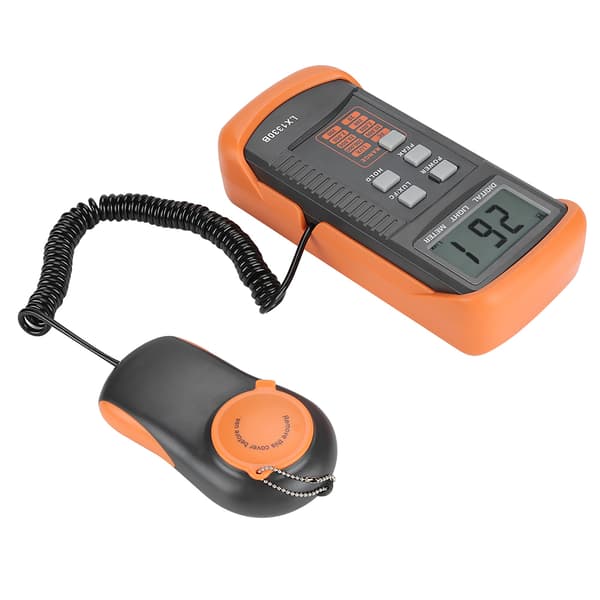 LX1330B Digital Luxmeter LCD Display Lysmåler 0-200.000 Lux Test Illuminometer
