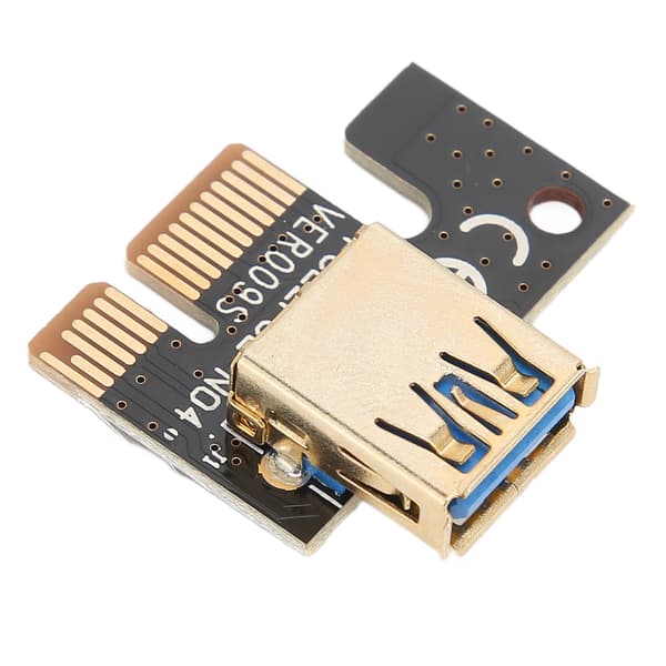 PCIe Riser 1X til 16X GPU Extender 60cm USB3.0 Drevet Adapterkort Stabil Sikker