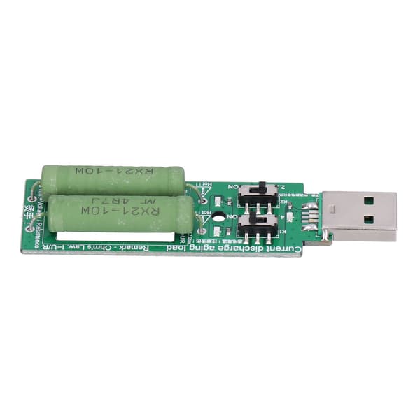Mini-USB-kuormitustesteri virtapankin purkuvastus 1A 2A virtapainikkeella 5VDC