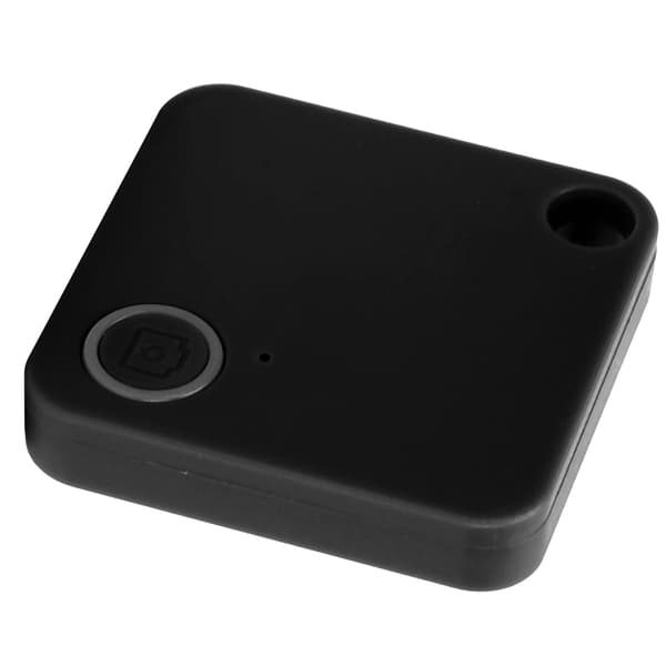 Bluetooth Tracker Smart Nøglefinder Locator Anti-tabt Alarm til Børn Kæledyr Pung, Sort