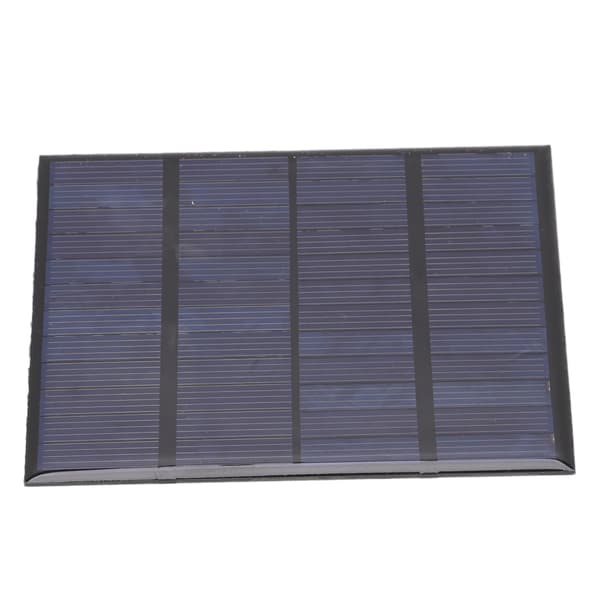 12V 1.5W Mini Epoxy Solpanel DIY Solbatteriladdningspanel Polykisel Solcell för Campinglyktor Mobiltelefon