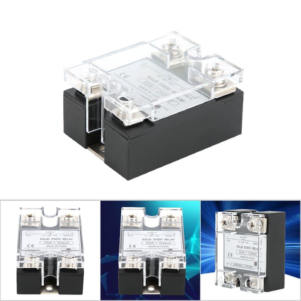 SSR-40-DA Solid State Relæ SSR Solid State Modul DC Styret AC 40A 3-32VDC