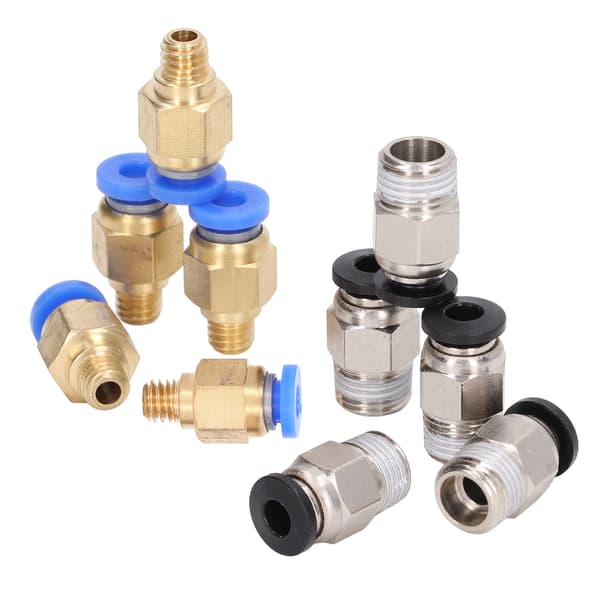20 stk. 3D-printer pneumatisk fitting PC4-M6 PC4-10 tilbehørssæt til Creality Ender 3