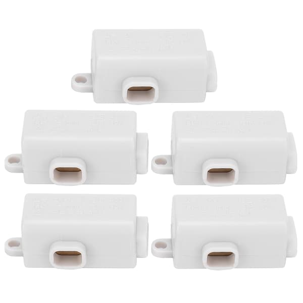 5 stk. terminal parallel splitter kobber samleboks til loftlampe ledningsføring (ZK-T1)