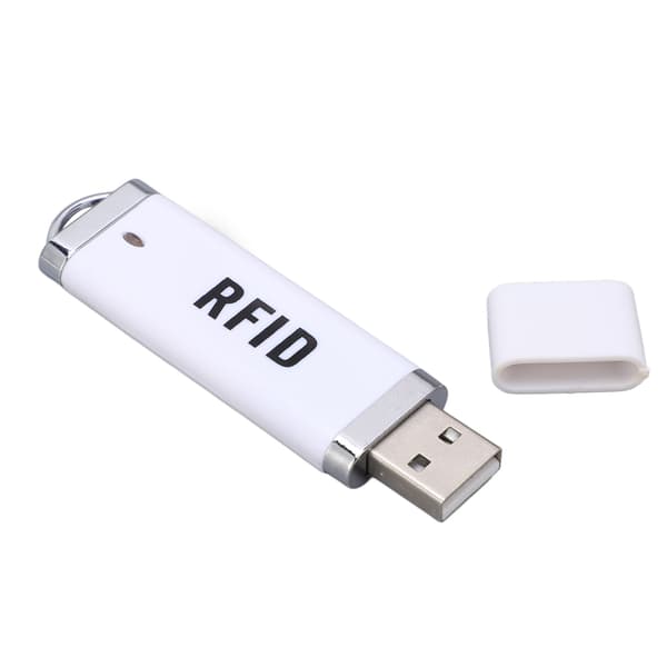125KHz bærbar RFID-læser 5V 100MA U-diskform ID-kortlæser Plug and Play USB-interface-læser til WIN til ANDROID