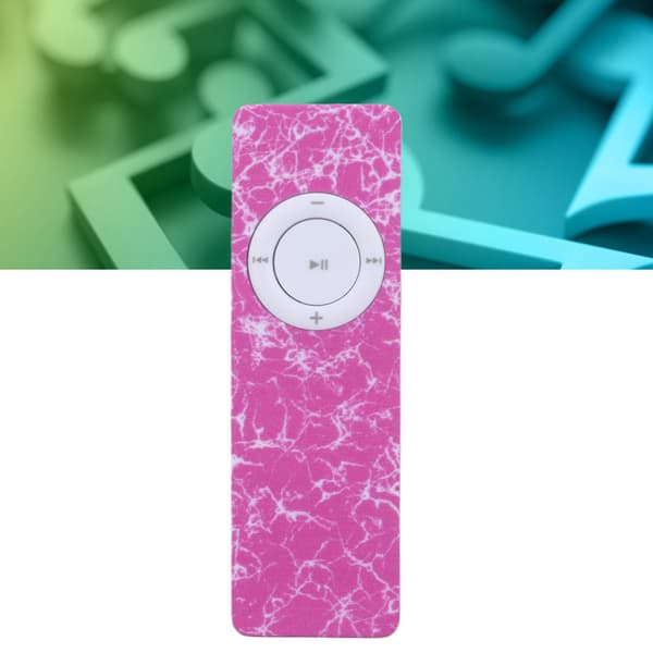 Bärbar HiFi MP3-spelare, förlustfritt digitalt ljud, Bluetooth, stöder 64 GB Micro SD-kort, kompakt design