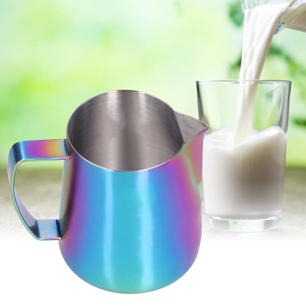 600 ml 304 mælkeskummerkande i rustfrit stål til latte art til kaffe