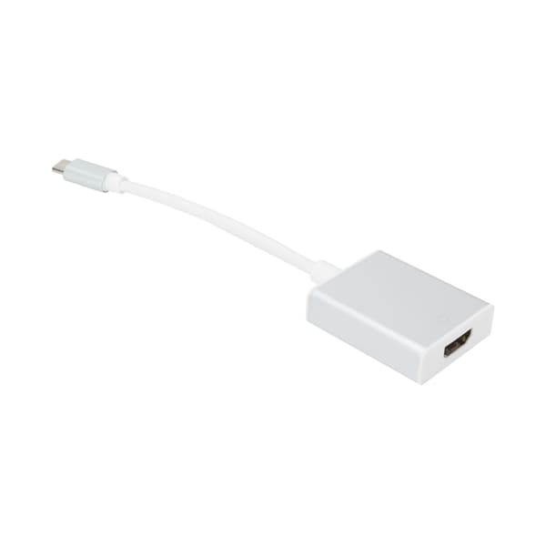 USB 3.1 Type-C til HDMI-adapter, han til hun-konverter til Huawei Matebook