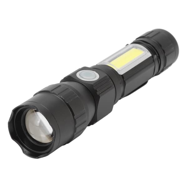 Ladattava UV-valo 7 tilaa USB-lataus Kevyt Vedenpitävä Tasku-LED-taskulamppu klipsillä